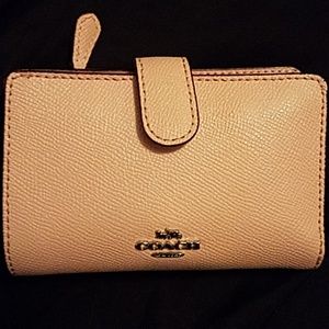 Coach pink wallet